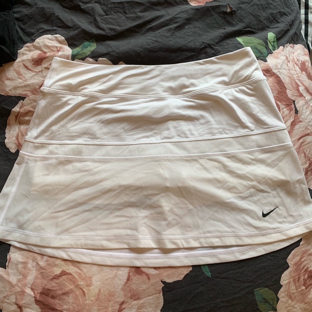 White nike skirt